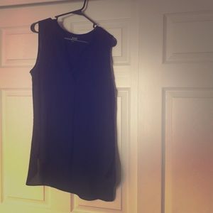 Sheer, black tank